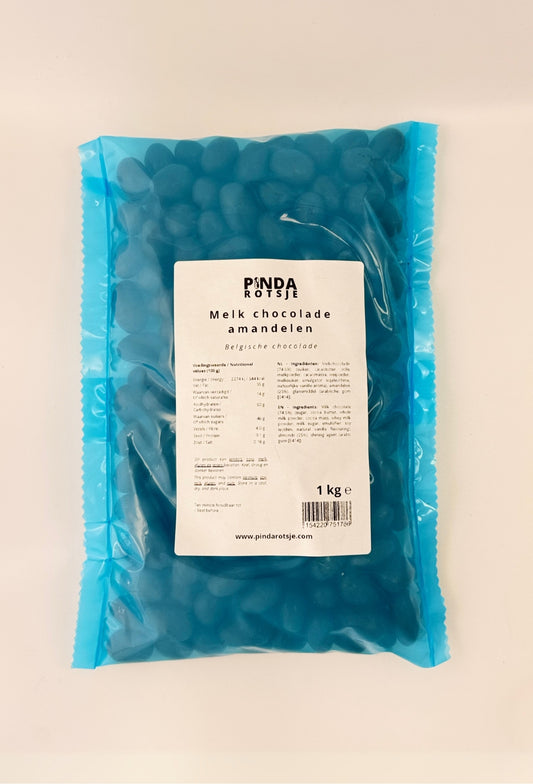 Melk chocolade amandelen 1 kg