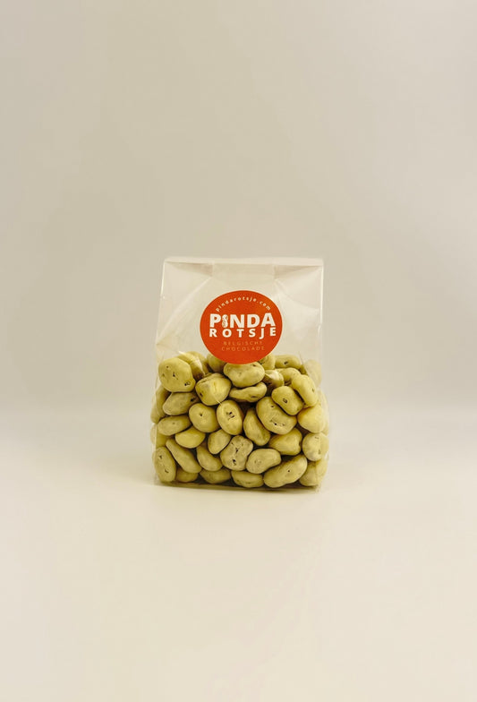 Witte chocolade yoghurt jumbo rozijnen 200 gram zak