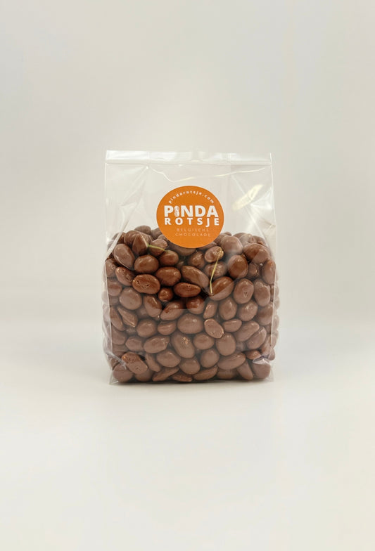 Melk chocolade pinda's 400 gram