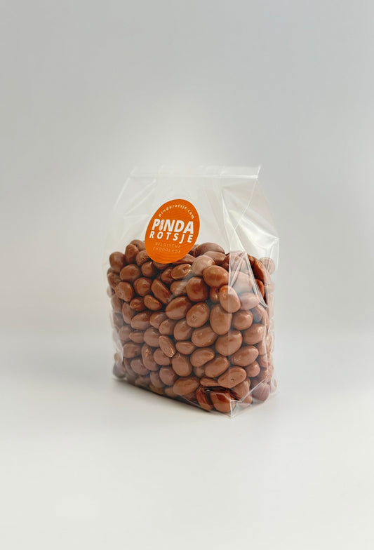 Melk chocolade pinda's 400 gram