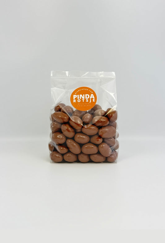 Melk chocolade amandelen 400 gram