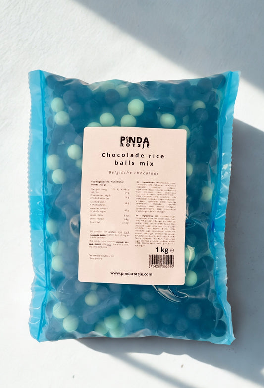 Chocolade rice balls mix 1 kg
