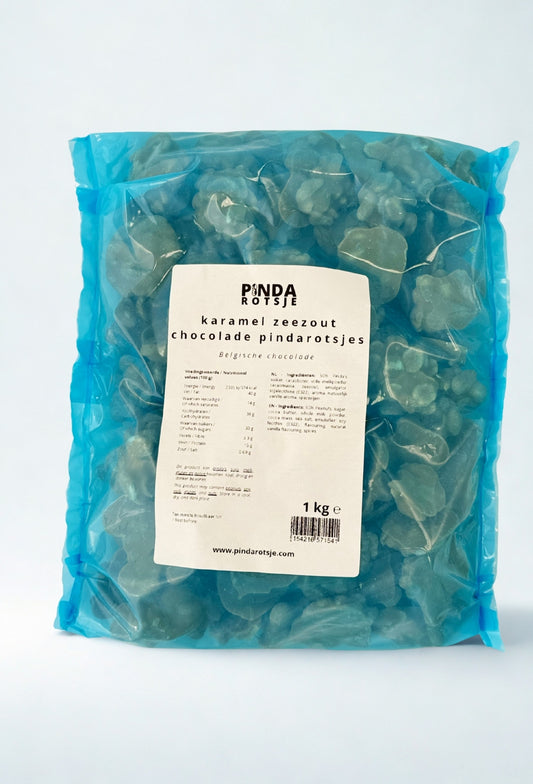 Pindarotsjes karamel zeezout 1 kg