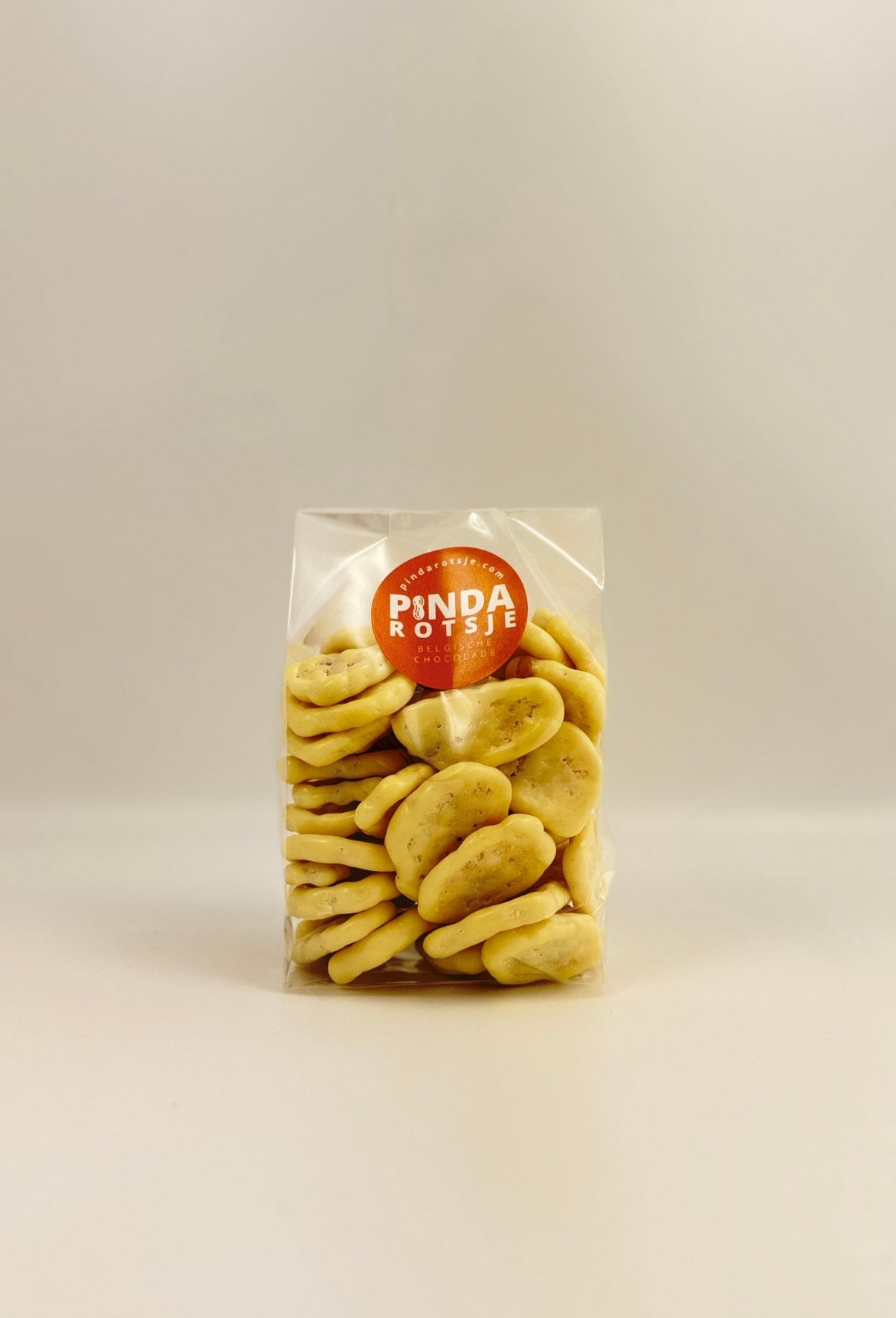 Witte chocolade yoghurt bananenchips 200 gram