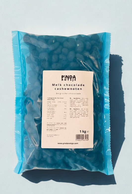Melk chocolade cashewnoten 1 kg