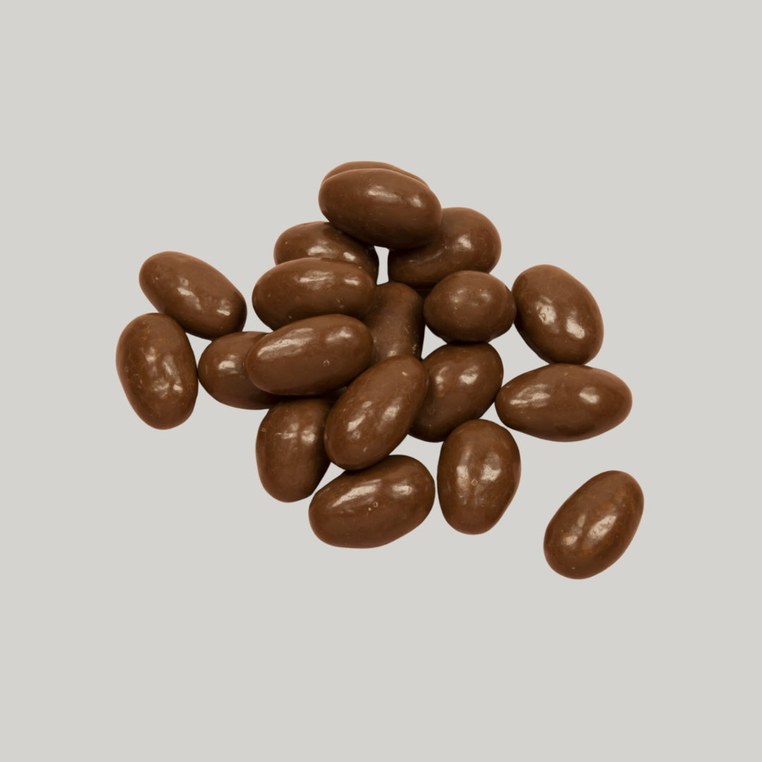 Melk chocolade amandelen