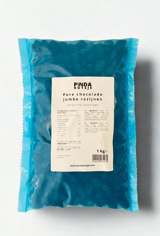 Pure chocolade rozijnen 1 kg