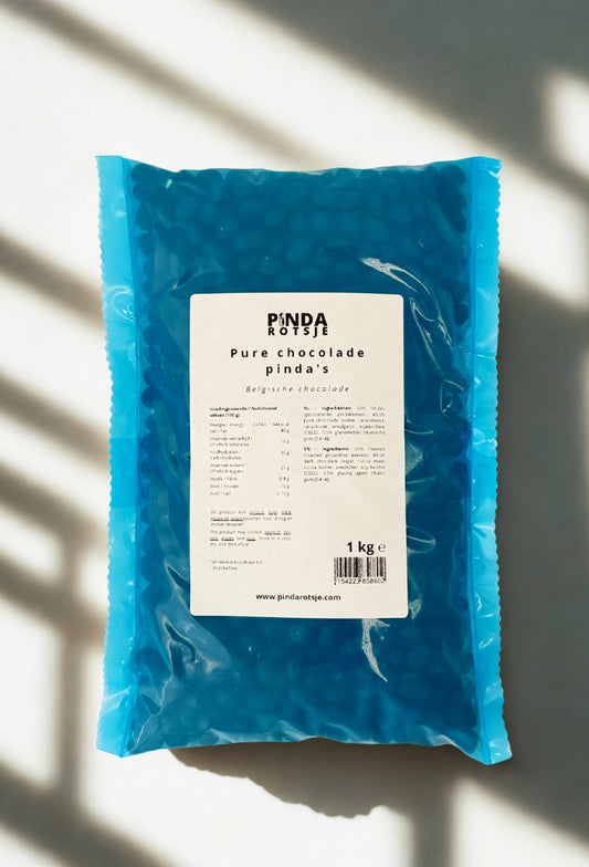Pure chocolade pinda's 1 kg