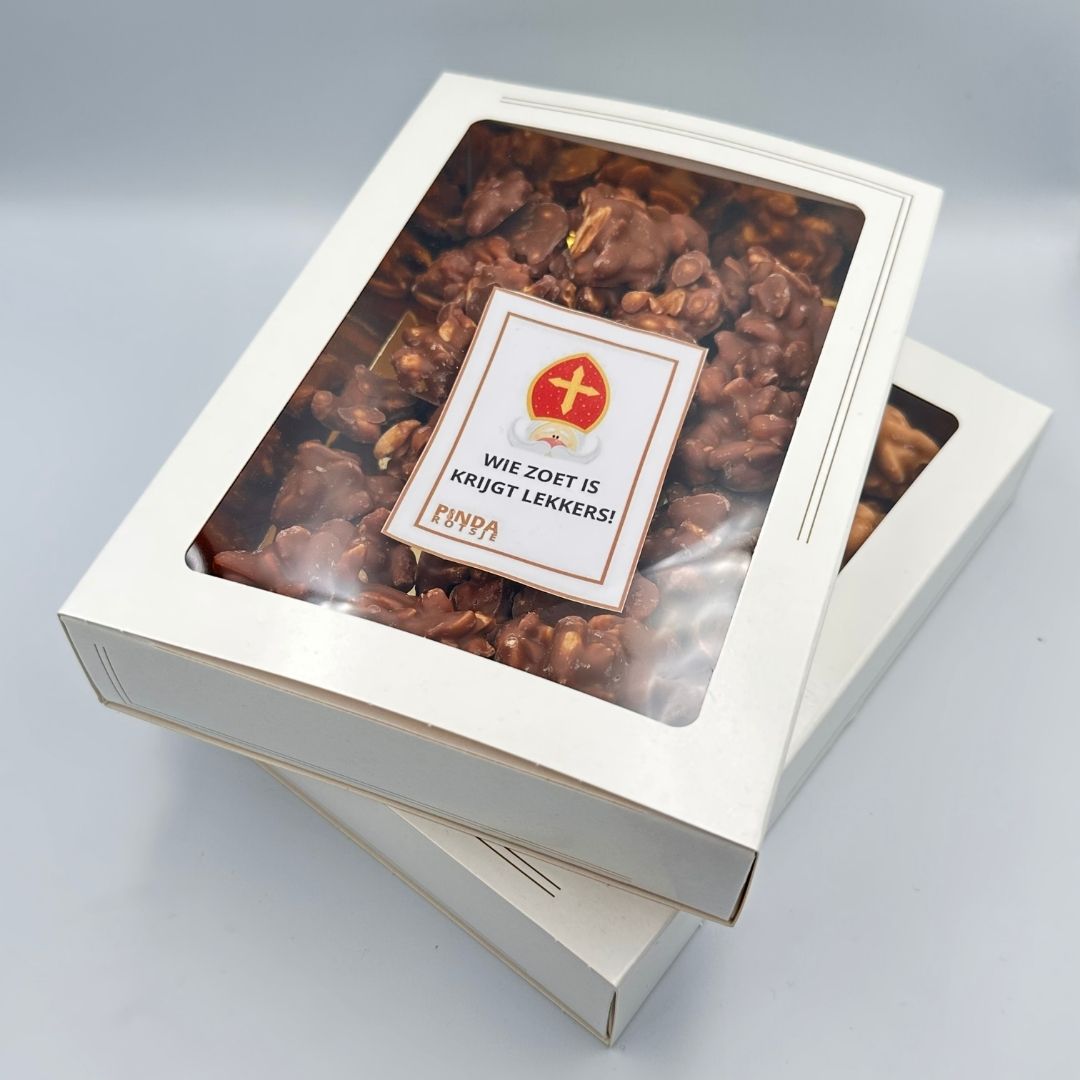 Sinterklaas chocolade cadeau voor personeel