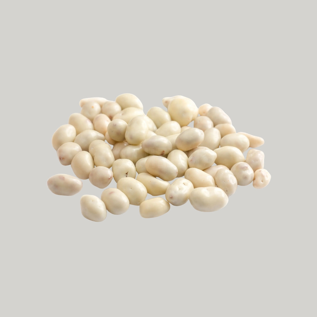 Witte chocolade pinda's