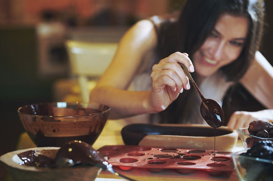 DIY chocolade traktaties voor op school of werk