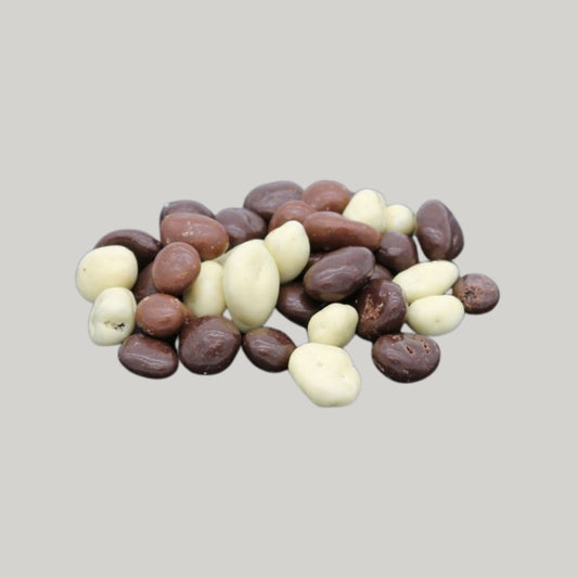 Chocolade pinda's en rozijnen mix 1 kg