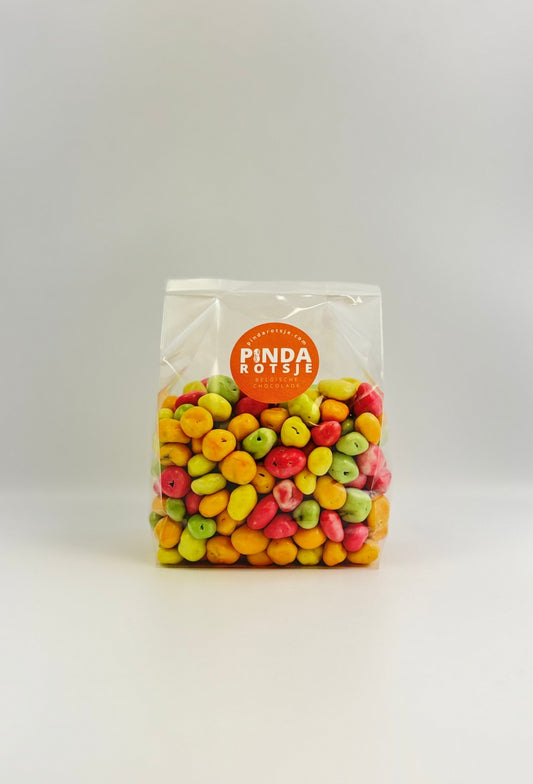 Gekleurde chocolade jumbo rozijnen mix 400 gram