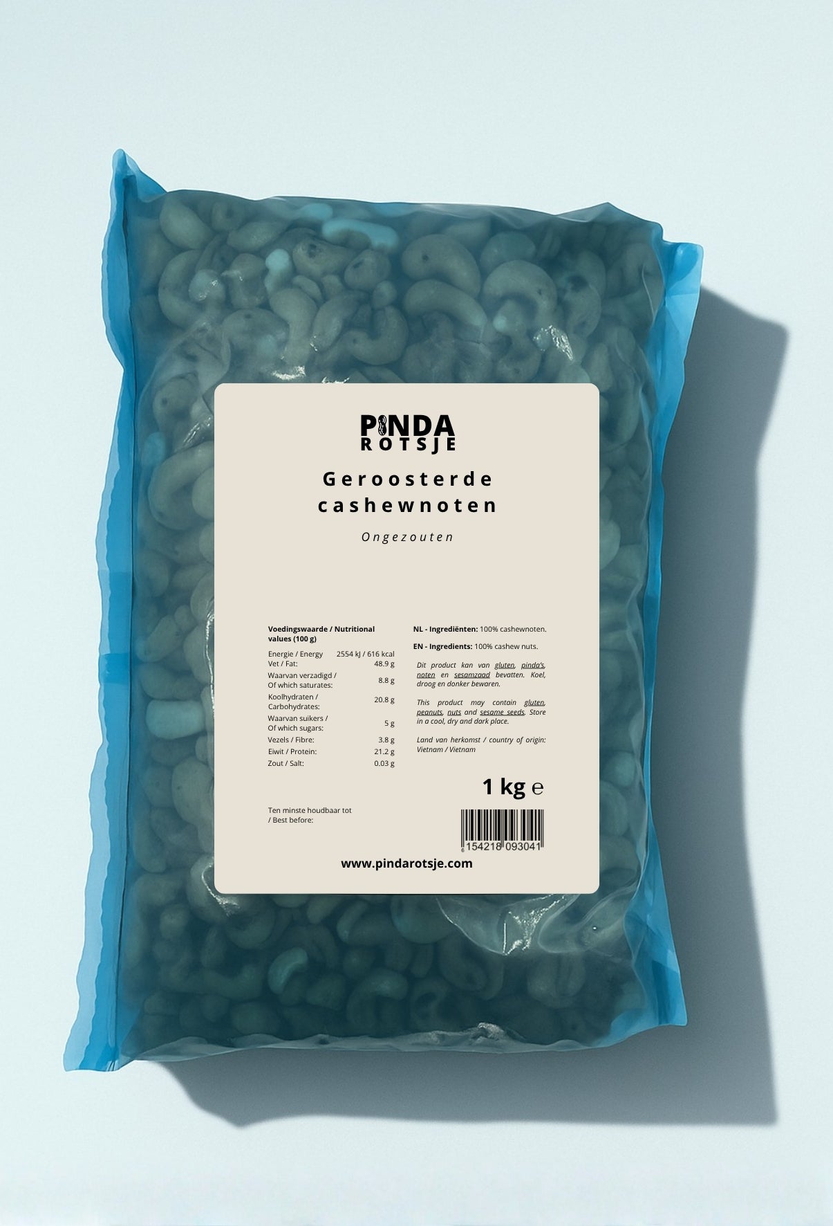 Geroosterde cashewnoten 1 kg  bestellen