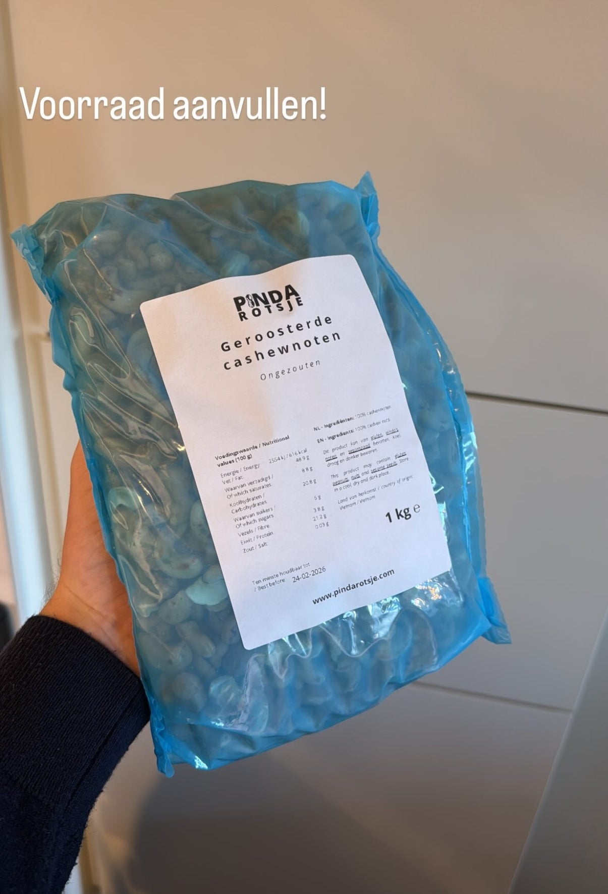Geroosterde cashewnoten bestellen