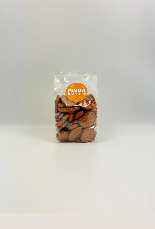 Melk chocolade bananenchips 200 gram