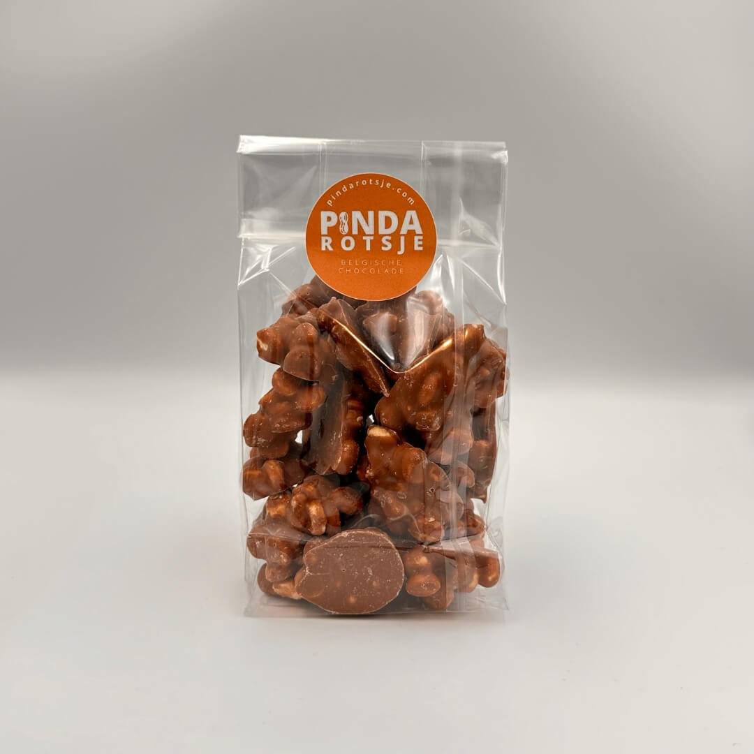 Petite koekjes met melk chocolade - Verwen jezelf of dierbaren met Belgische chocolade