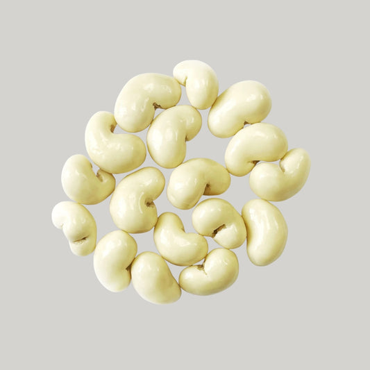 Witte chocolade cashewnoten