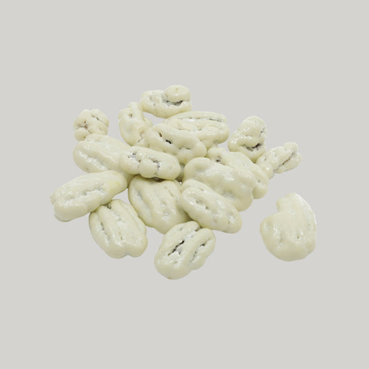 Witte chocolade pecannoten