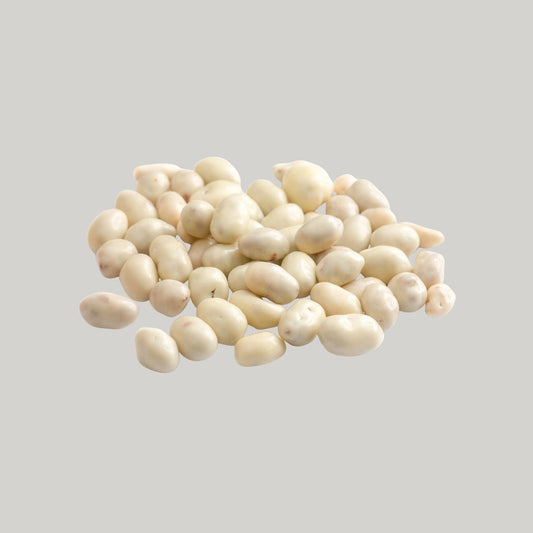 Witte chocolade pinda's