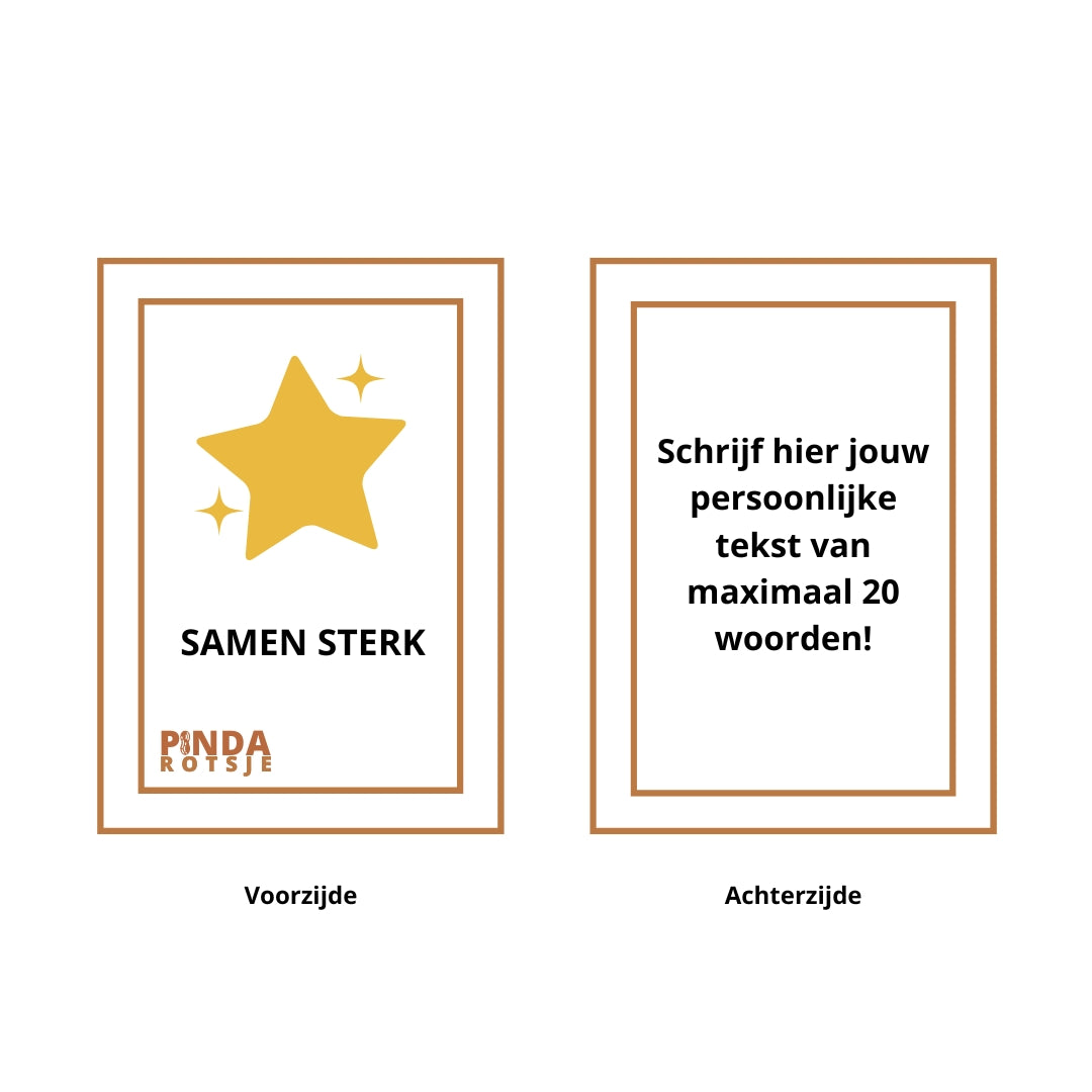 cadeau samen sterk